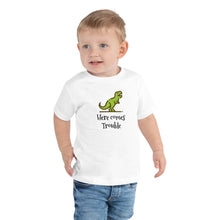 Load image into Gallery viewer, Trouble Toddler Short Sleeve Tee